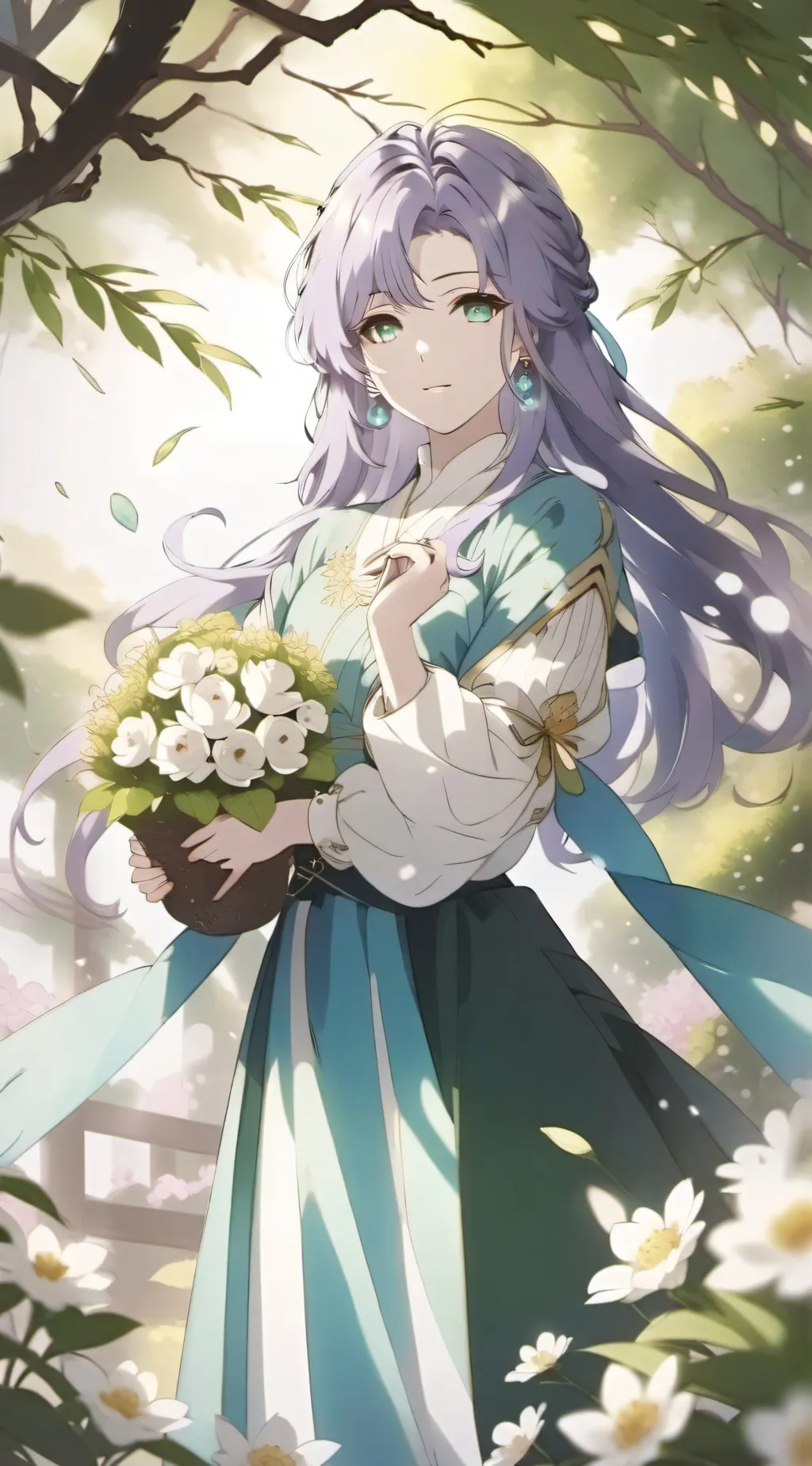 ai character: ashley  background