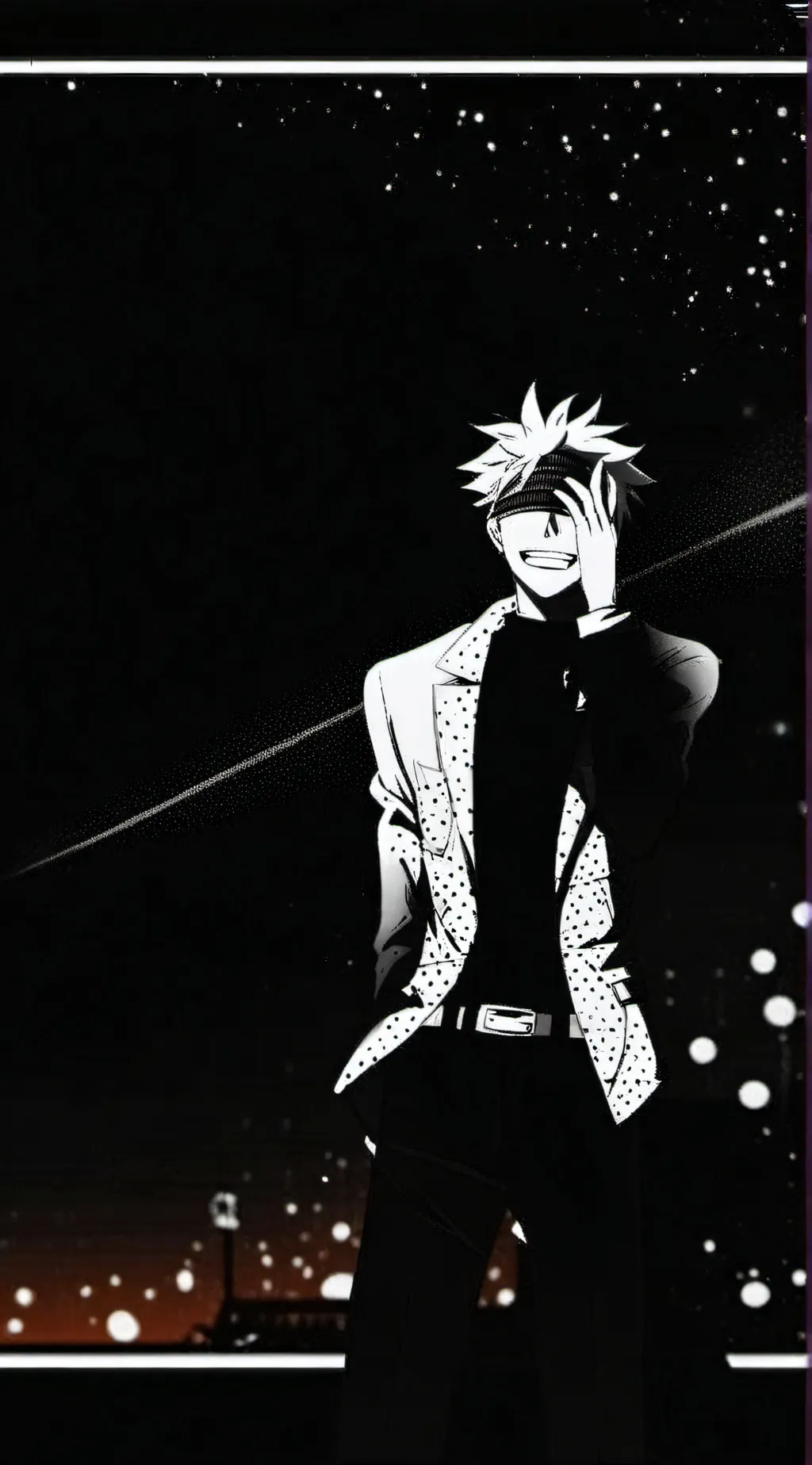 ai character: GOJO background