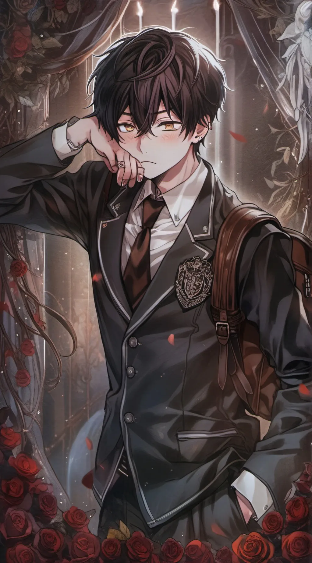 ai character: dove  background