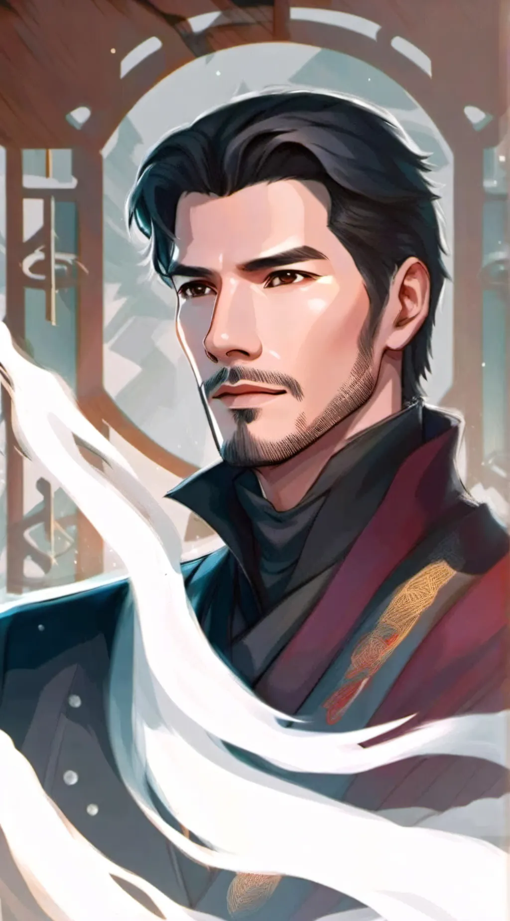ai character: The Darkling background