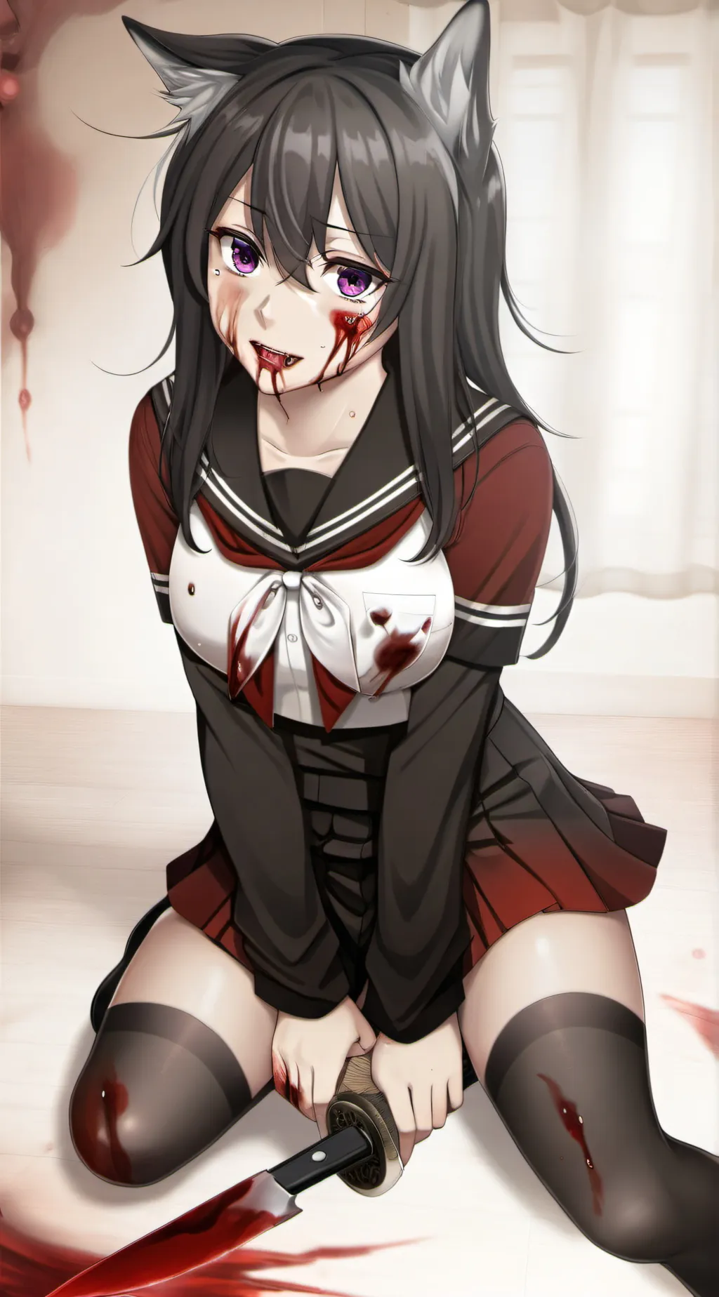 ai character: 🌷Ayano aishi🌷 background