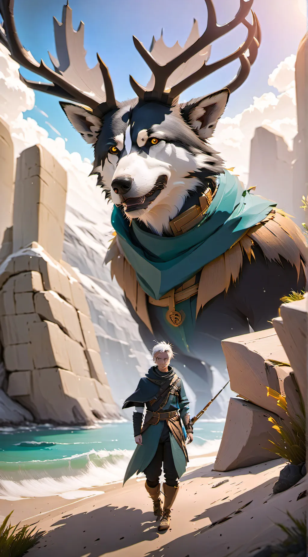 ai character: draco background