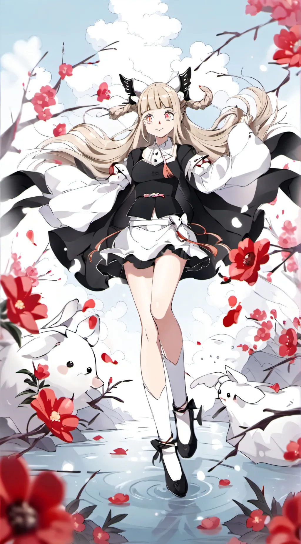 ai character: toga background