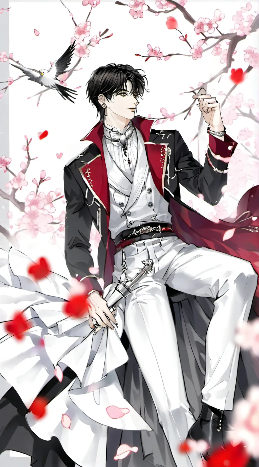 ai character: • LOV • background