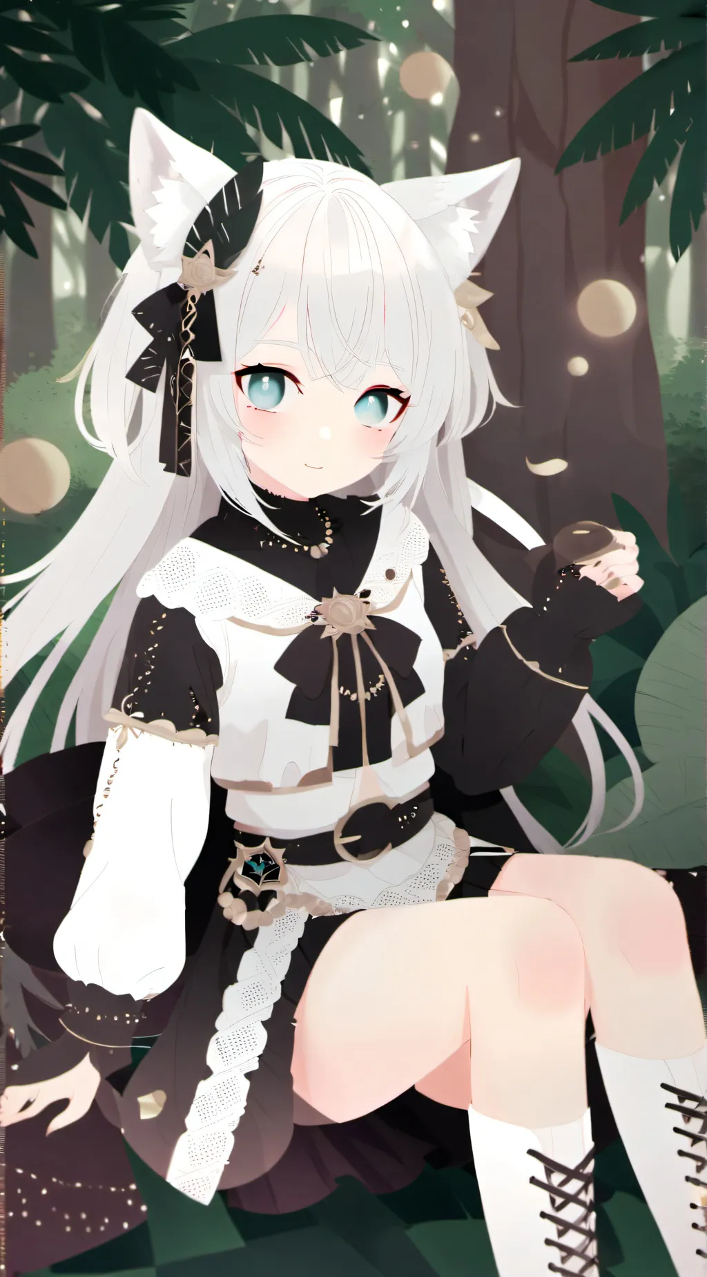 ai character: Eva  background