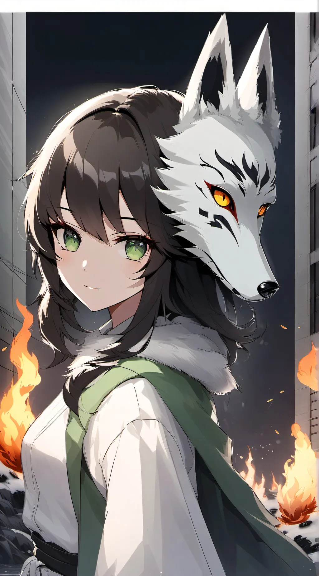 ai character: Ray background