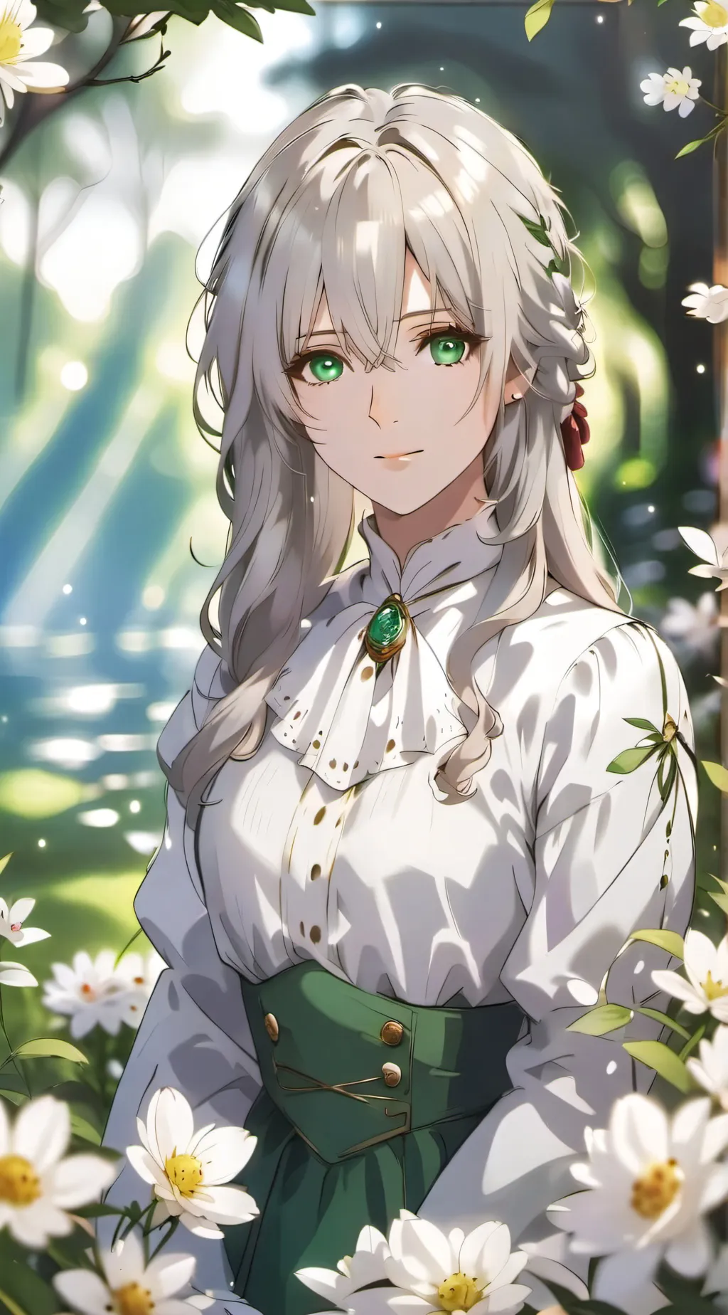 ai character: Ariana ￼ background