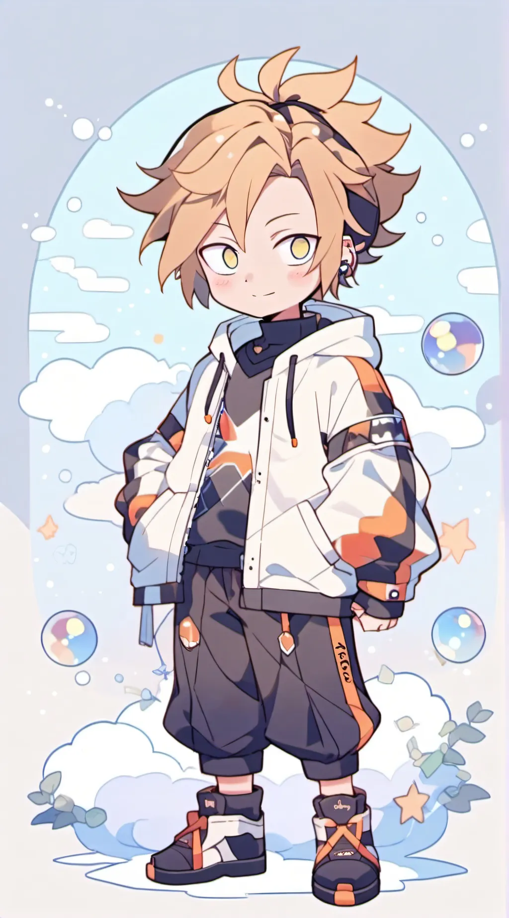 ai character: ⚡Denki Kaminari⚡ background