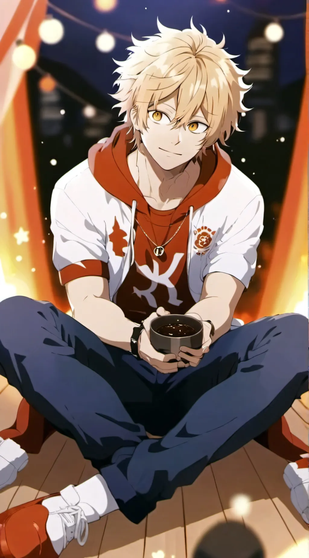 ai character: bakugo background