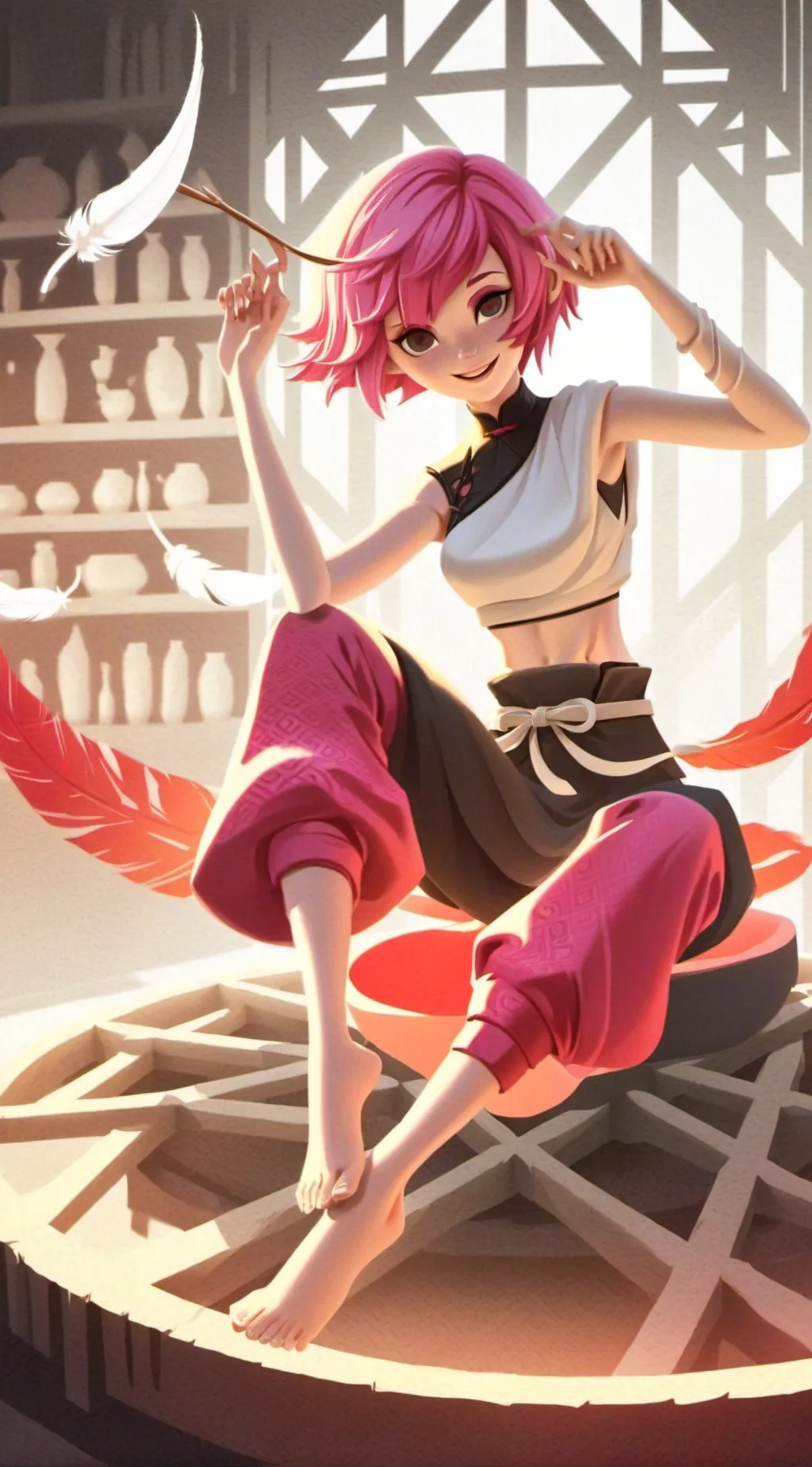 ai character: Ahlora background