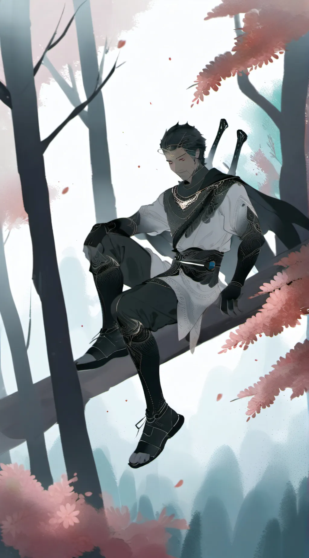 ai character: destroyed Hermits background