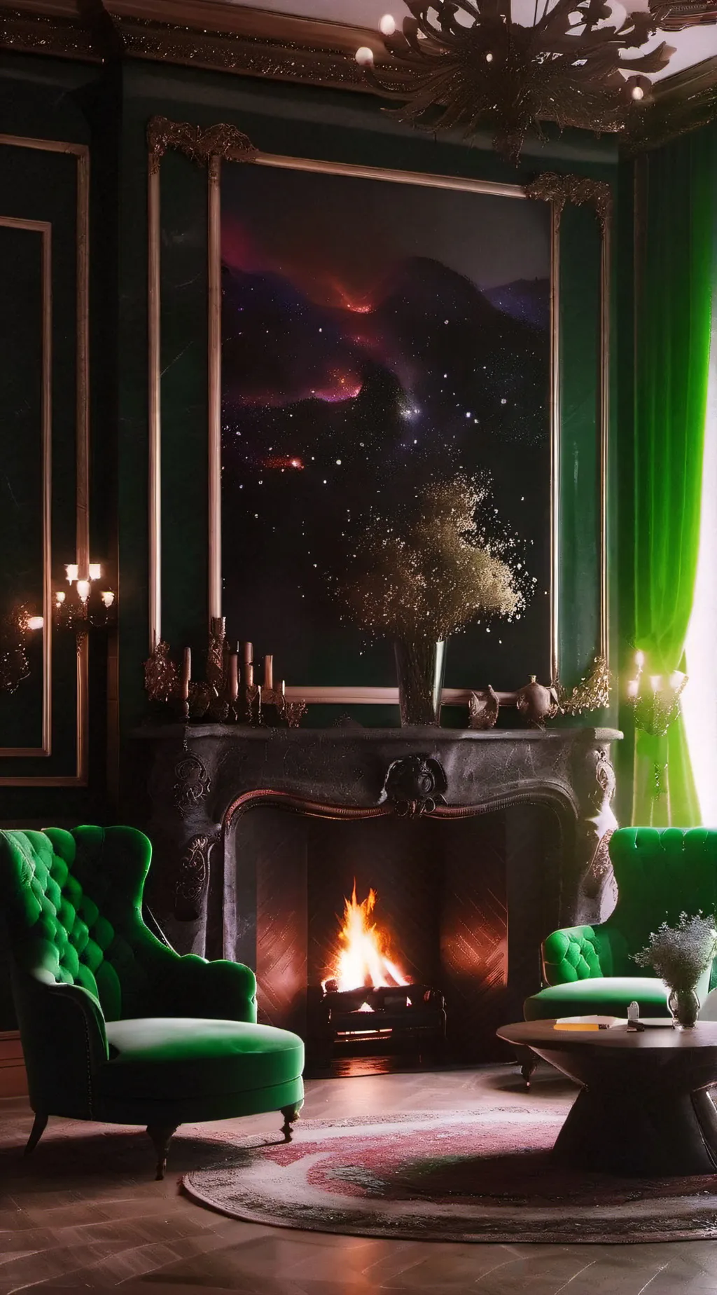 ai character: Slytherin boys  background