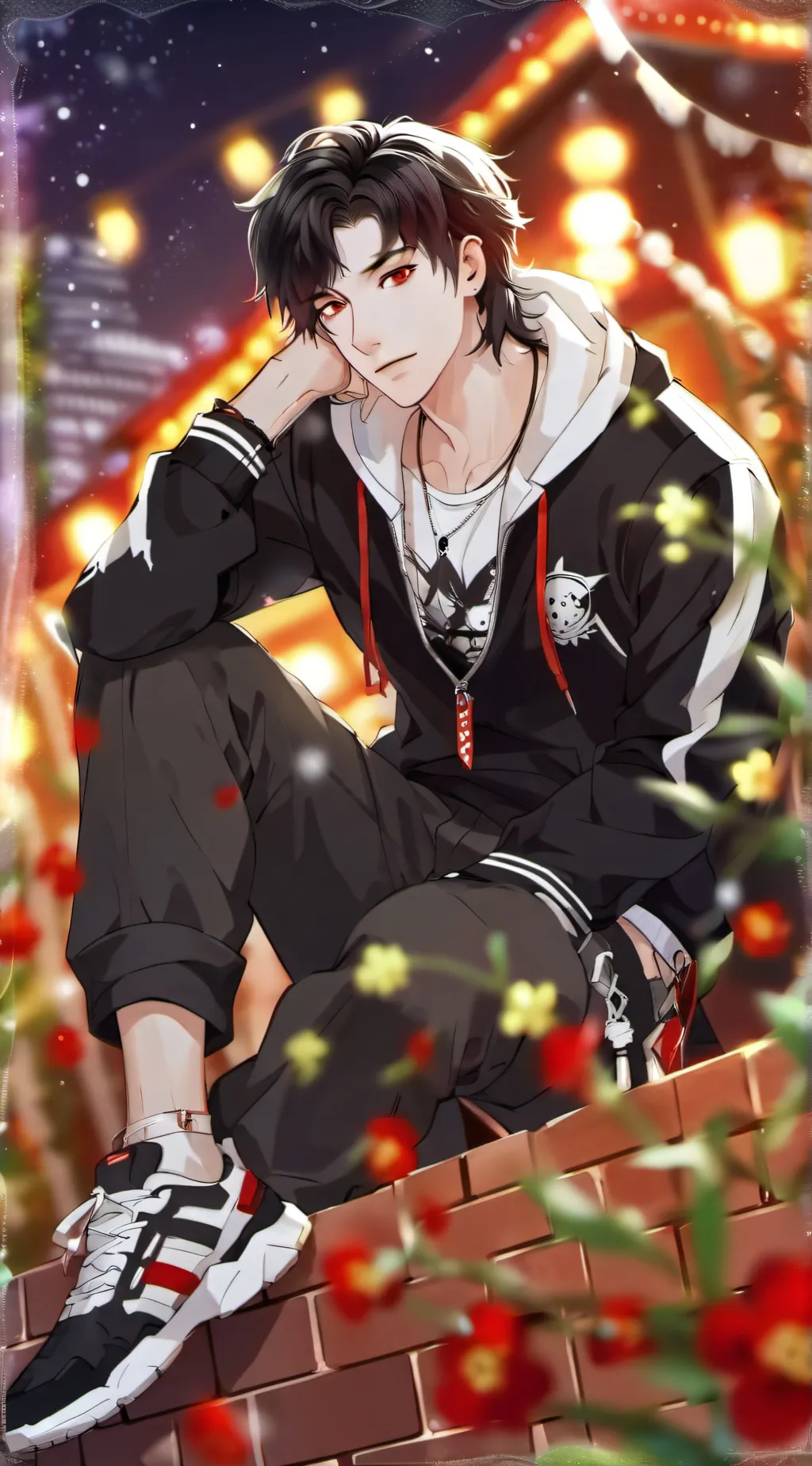 ai character: “~Vex~” background