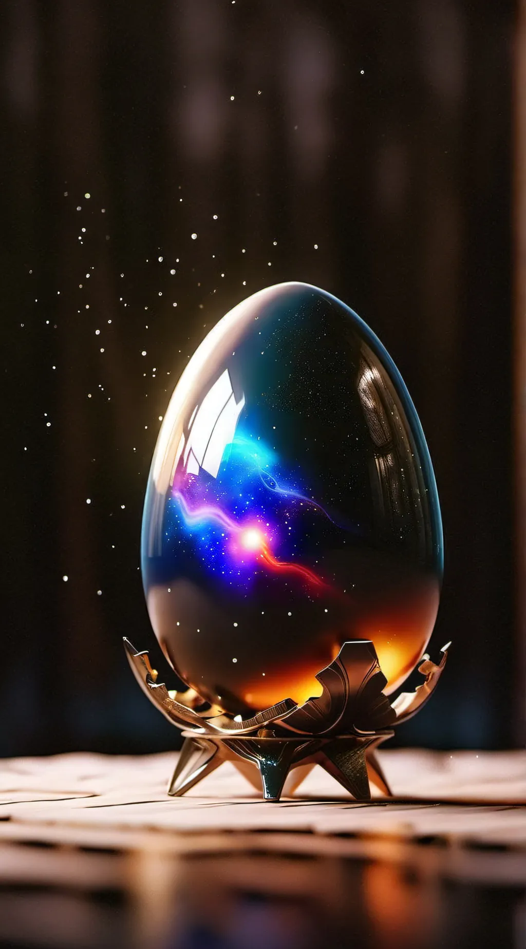 ai character: Magical Egg background