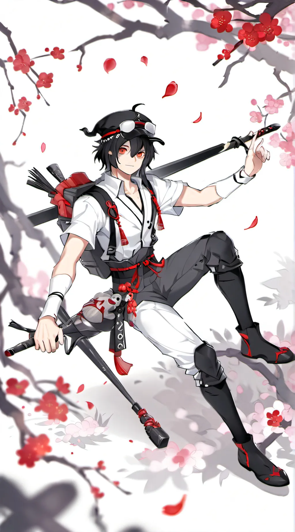 ai character: Theo background