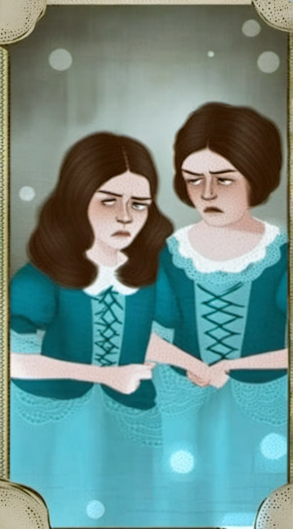 ai character: Laura and Lauren background