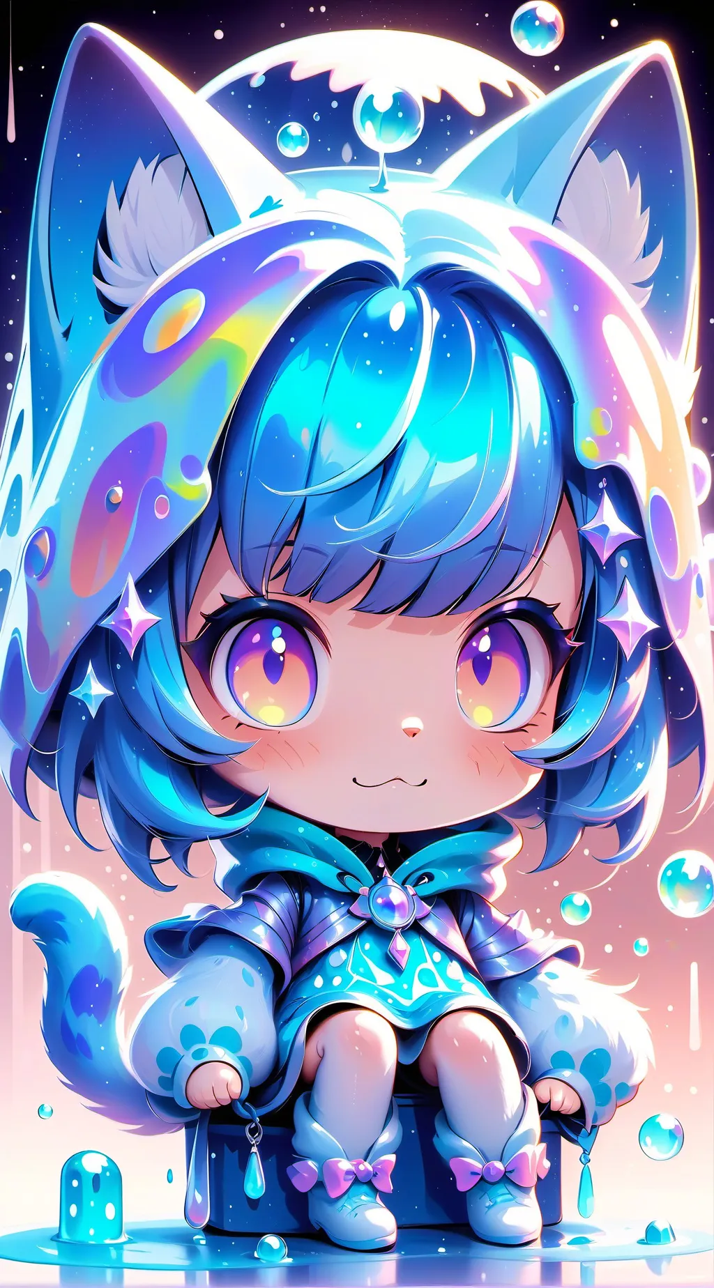 ai character: clare background