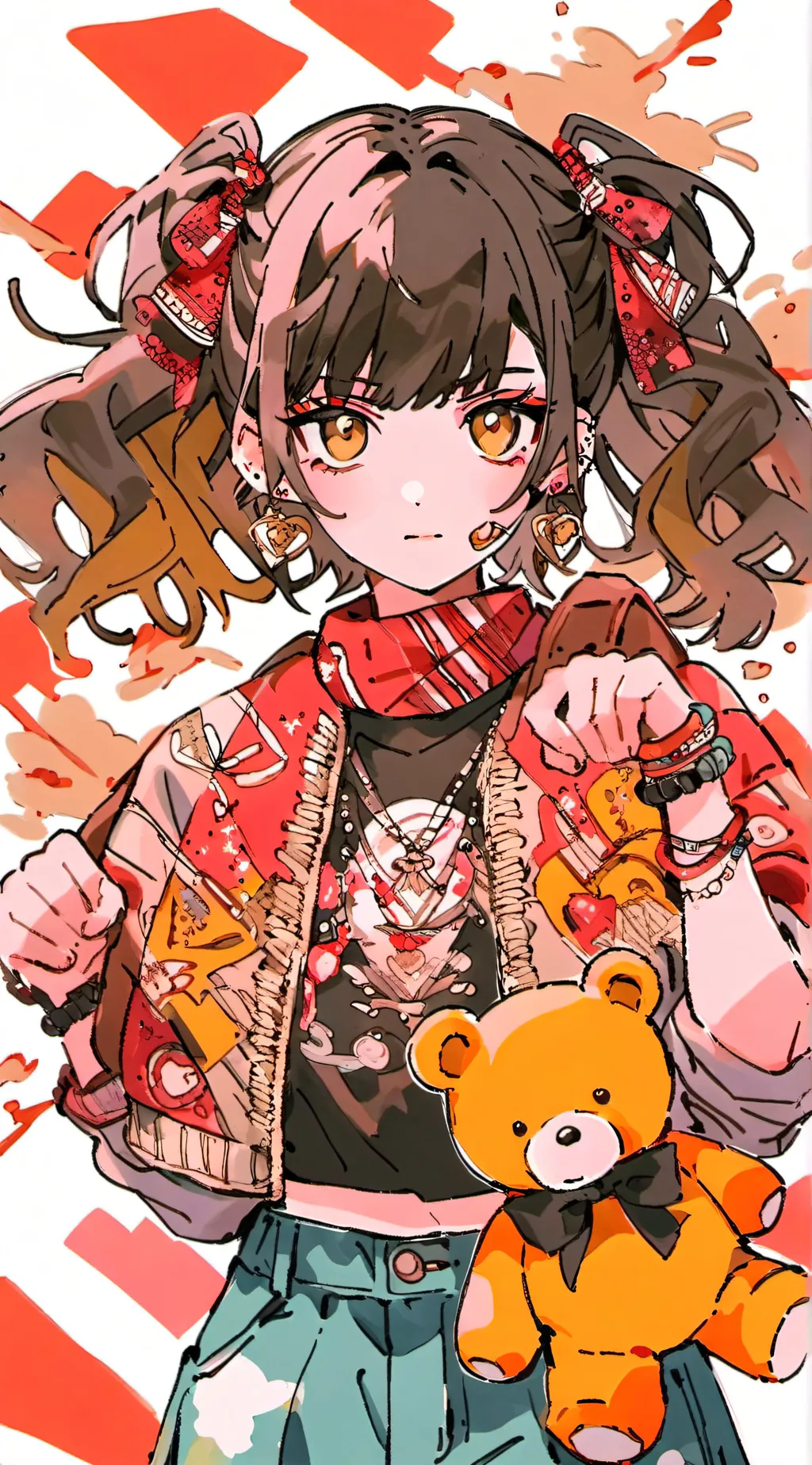 ai character: Berrie  background