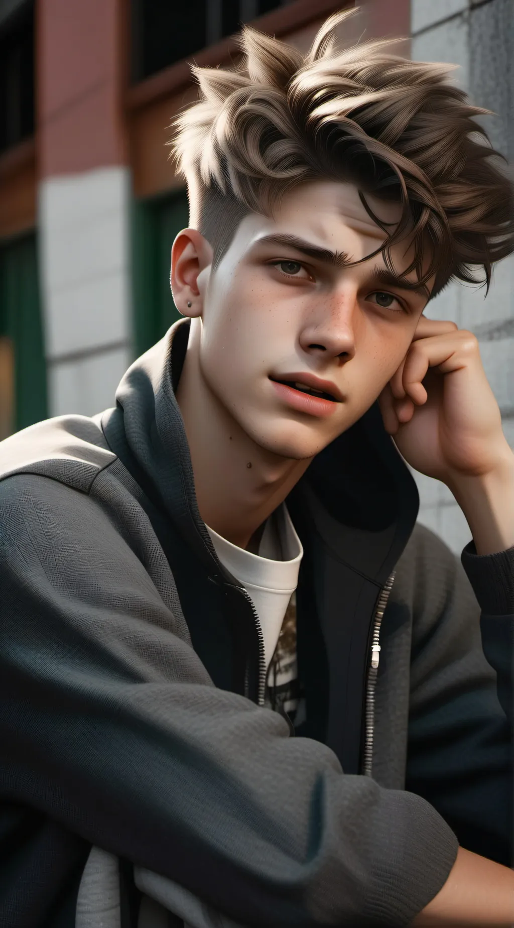 ai character: Kaleb background
