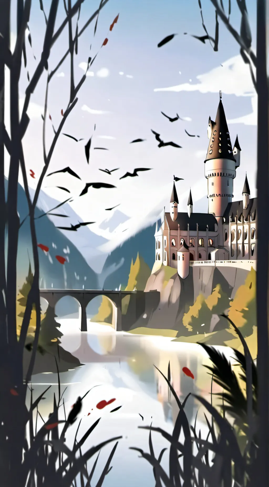 ai character: Hogwarts background