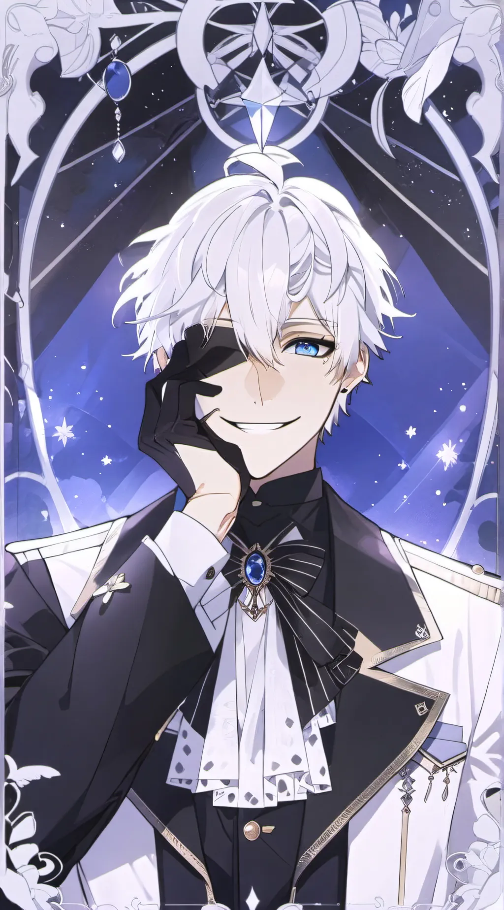 ai character: gojo background