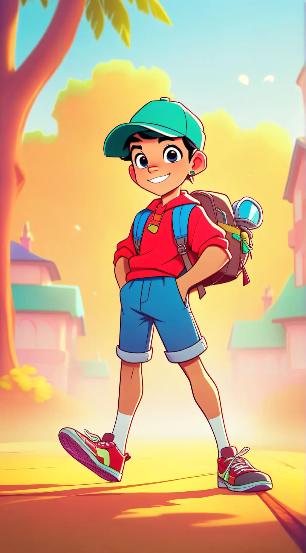 ai character: do you homework  background