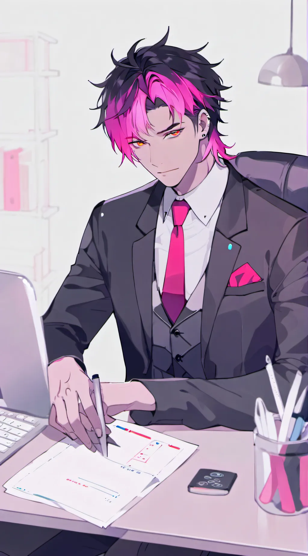 ai character: Ash Falk background
