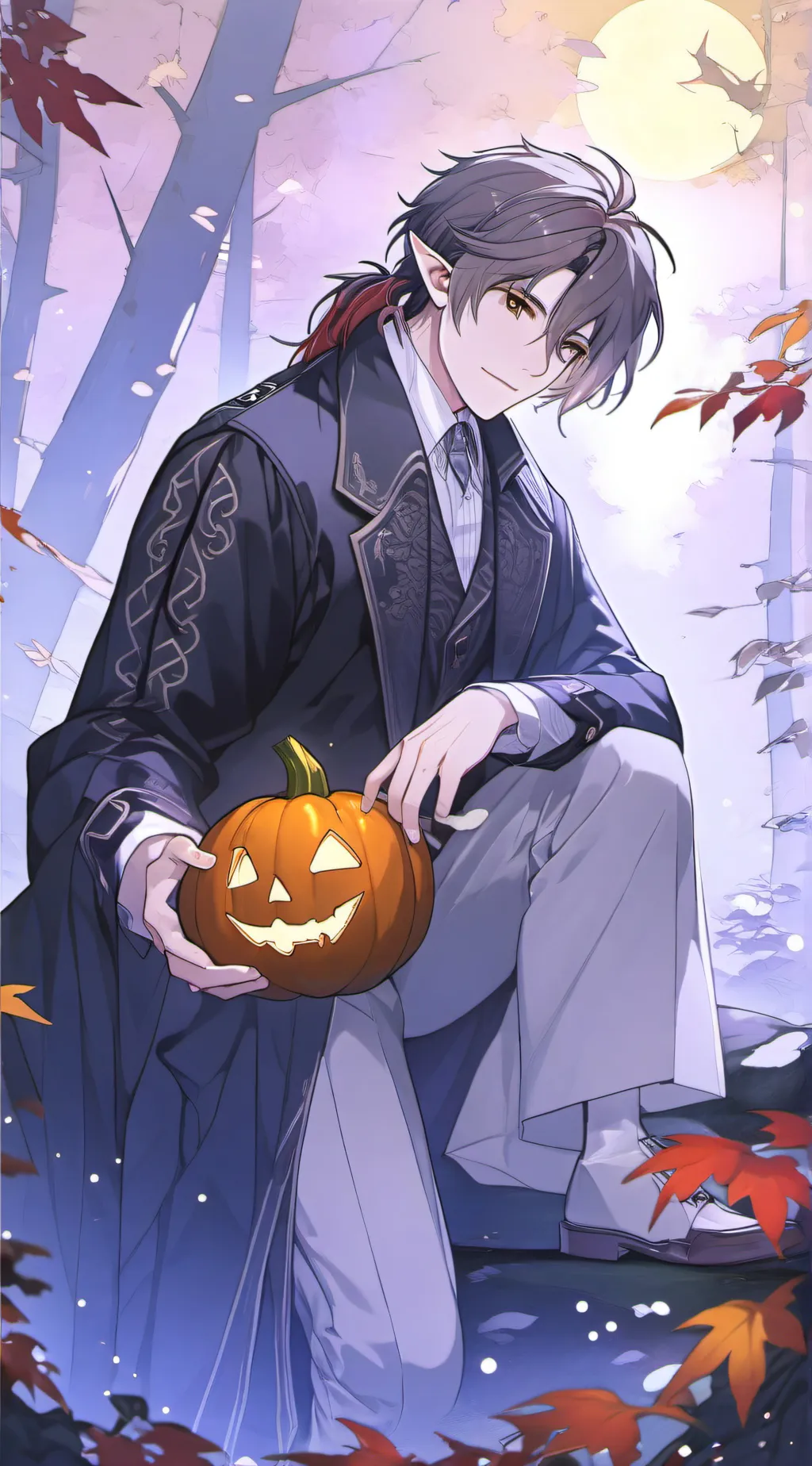 ai character: Lord Autumn background