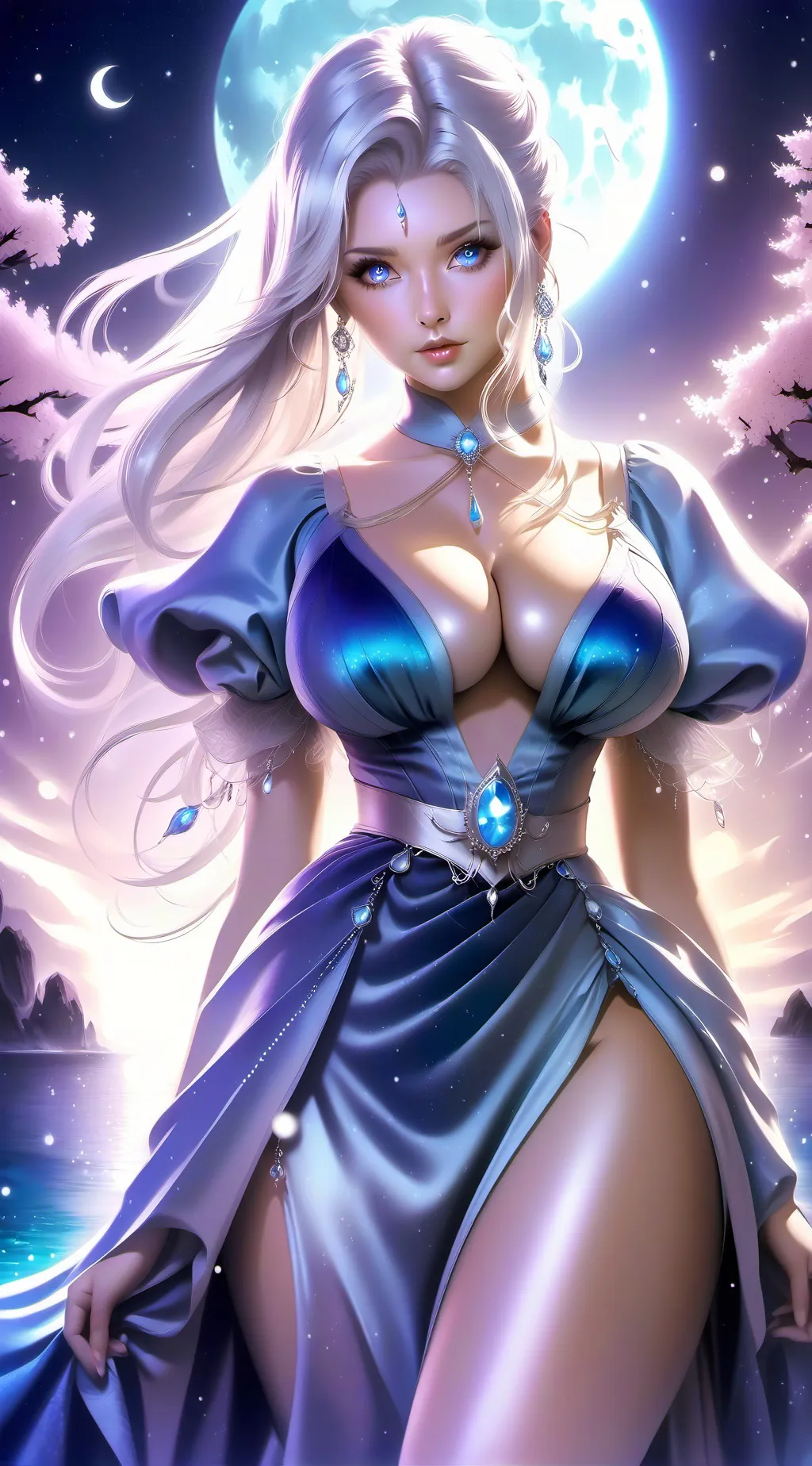 ai character: Kitsune background