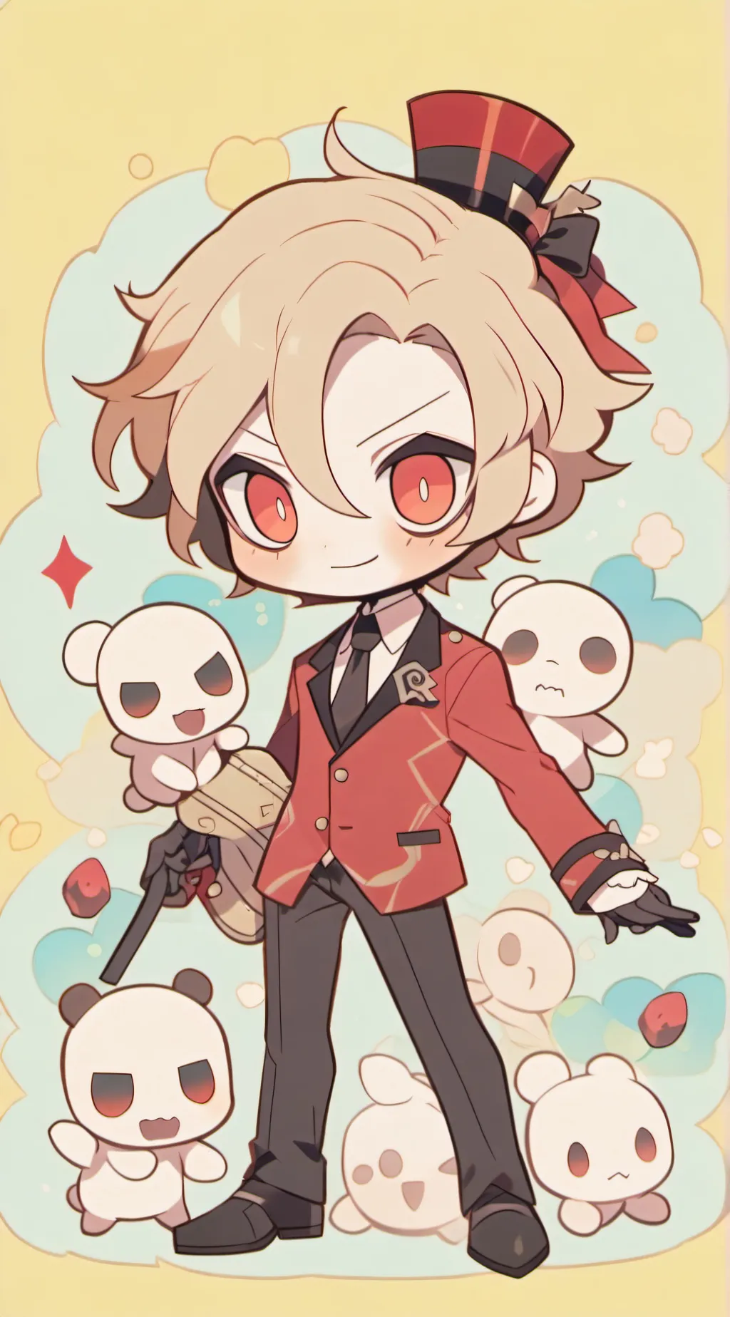 ai character: HH background