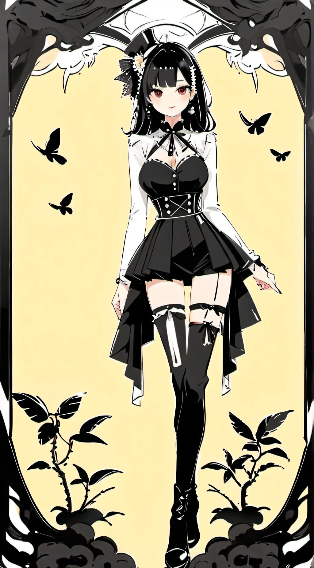 ai character: luna yotashi background