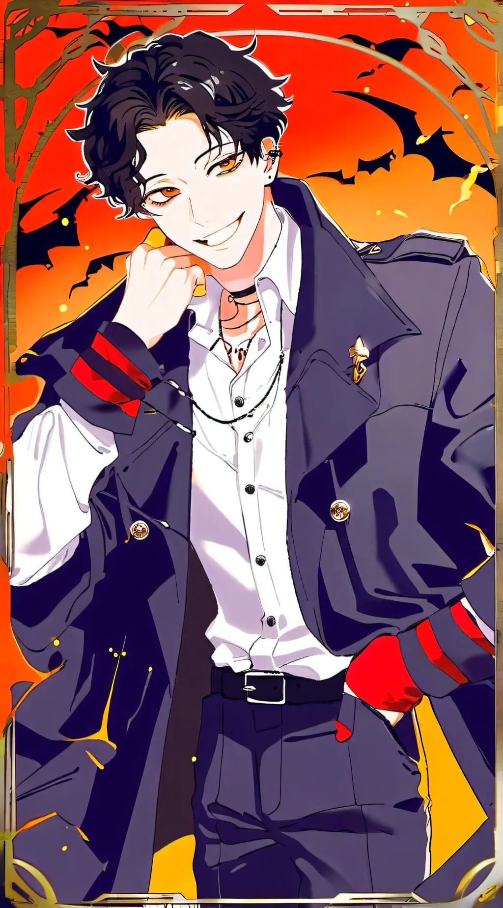 ai character: Mr Compress  background