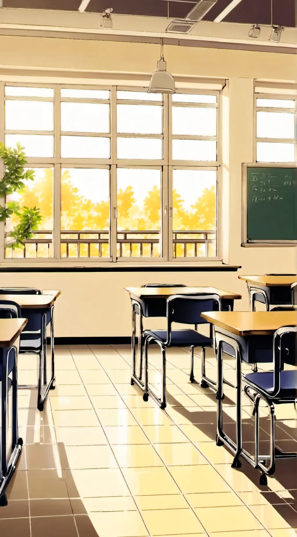 ai character: Mha new student 2 background