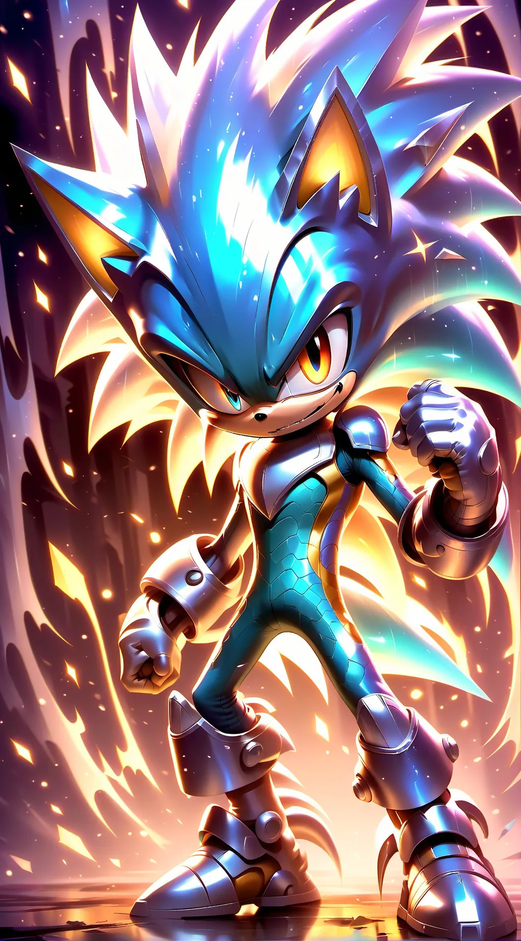 ai character: Hydro Hyper Sonic background