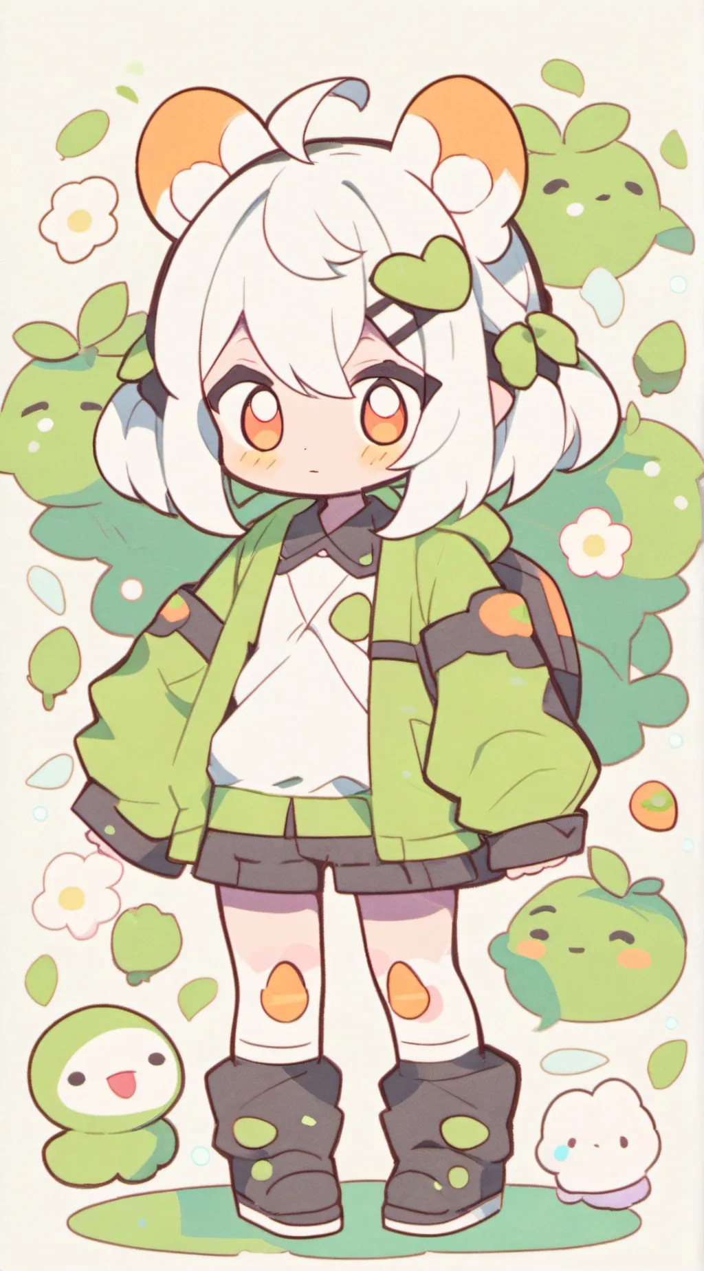 ai character: Mha Your a baby background