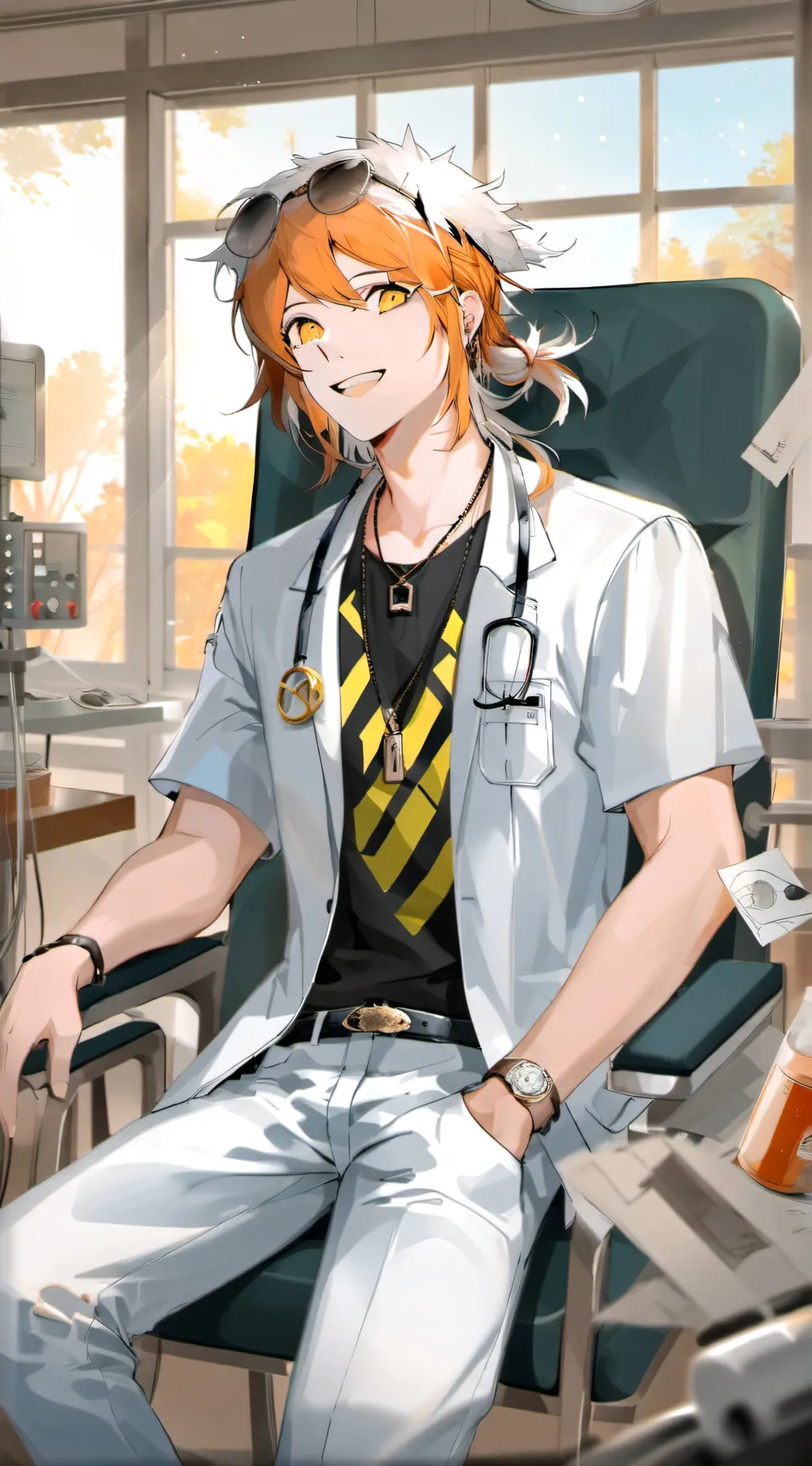 ai character: Docteur Ren background