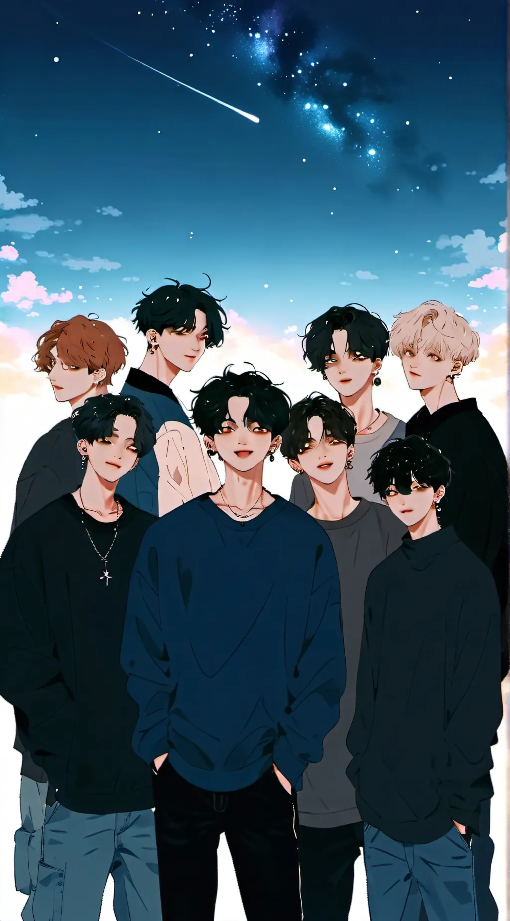 ai character: Stray kids (skz) background
