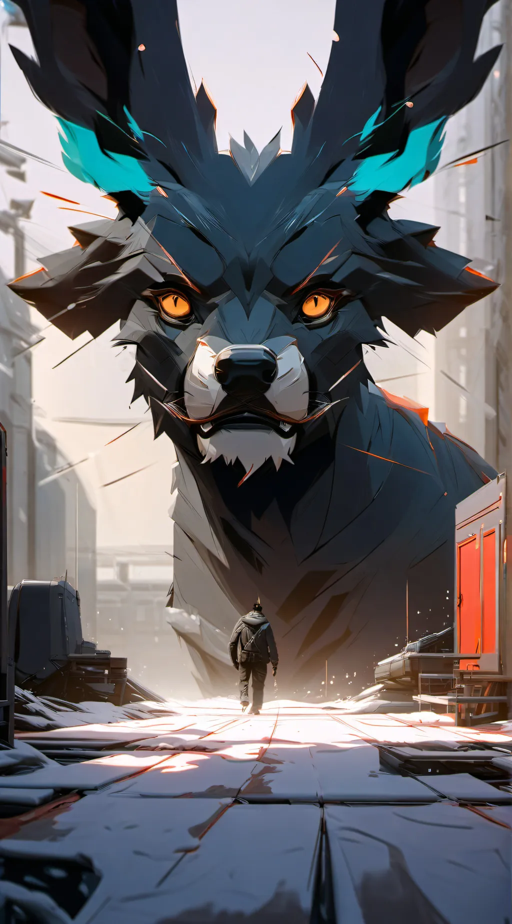 ai character: Bakugou background