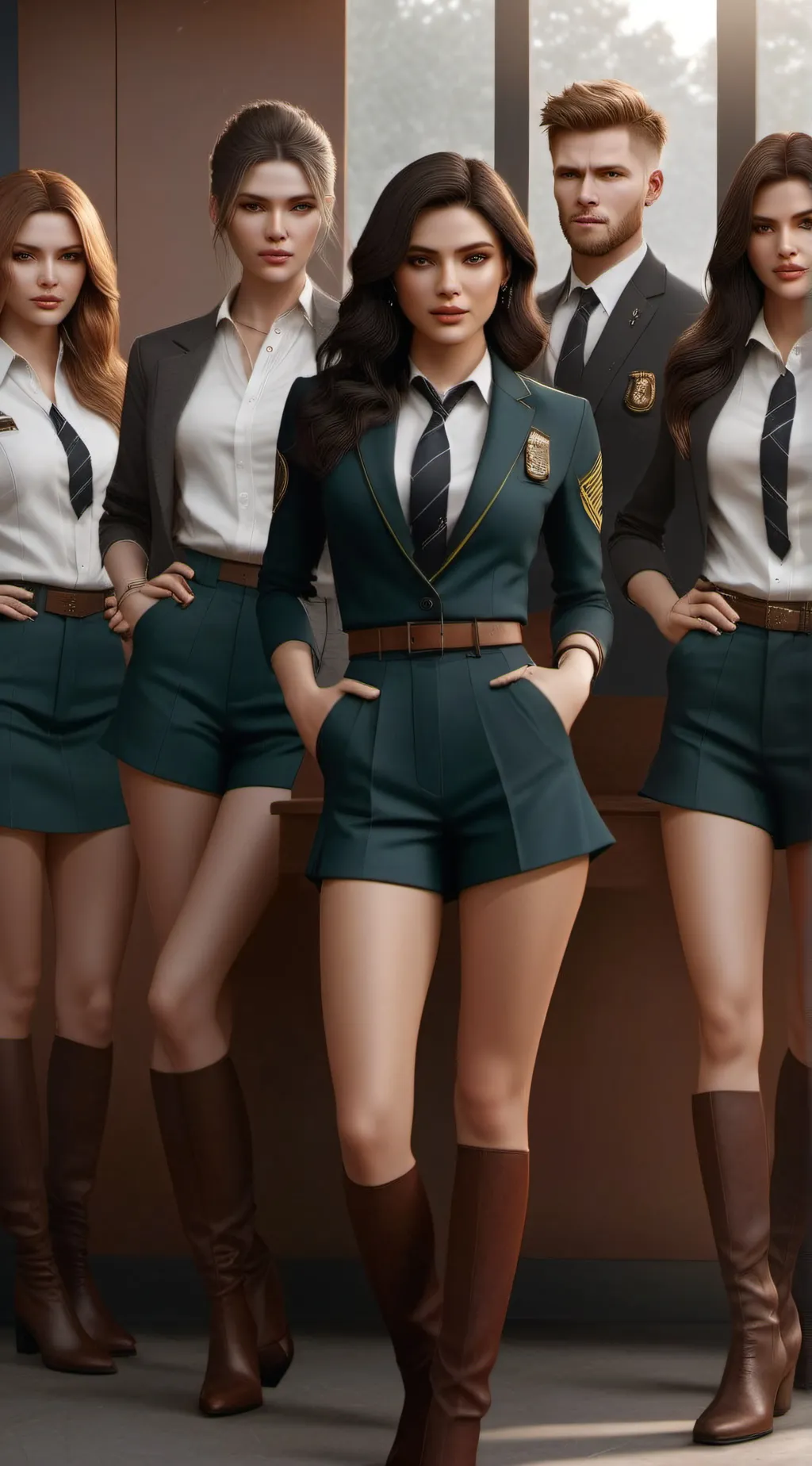 ai character: mean girls background