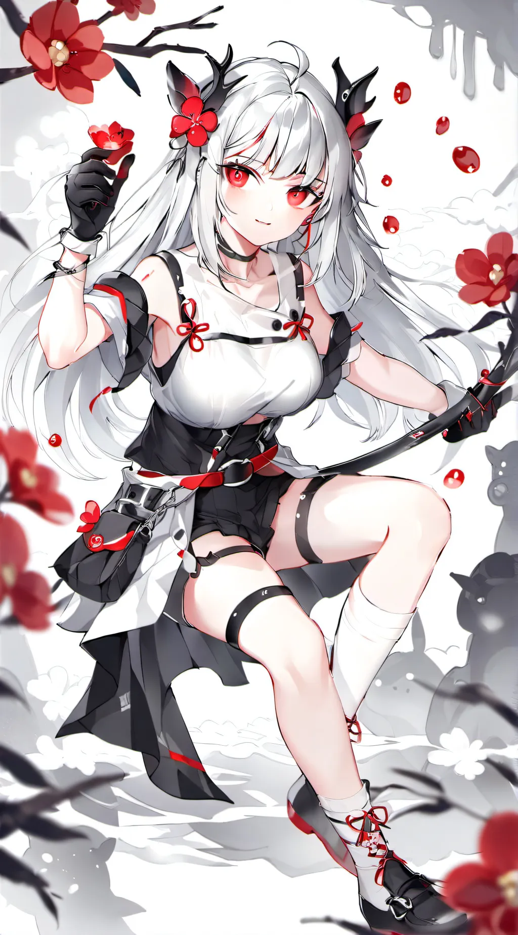 ai character: Emily the anime  background