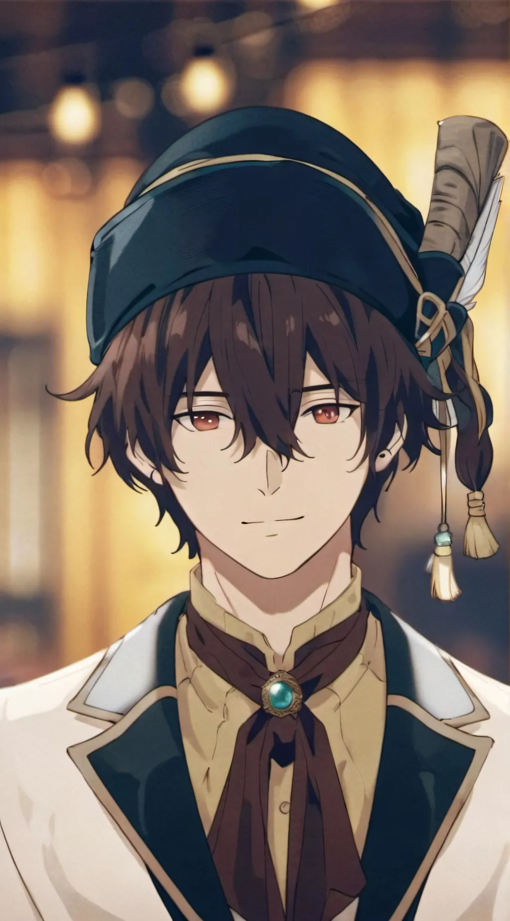 ai character: Damien background