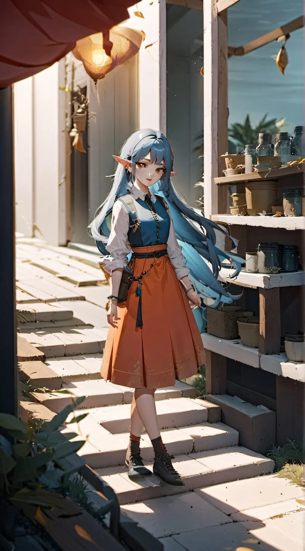 ai character: Maisada background