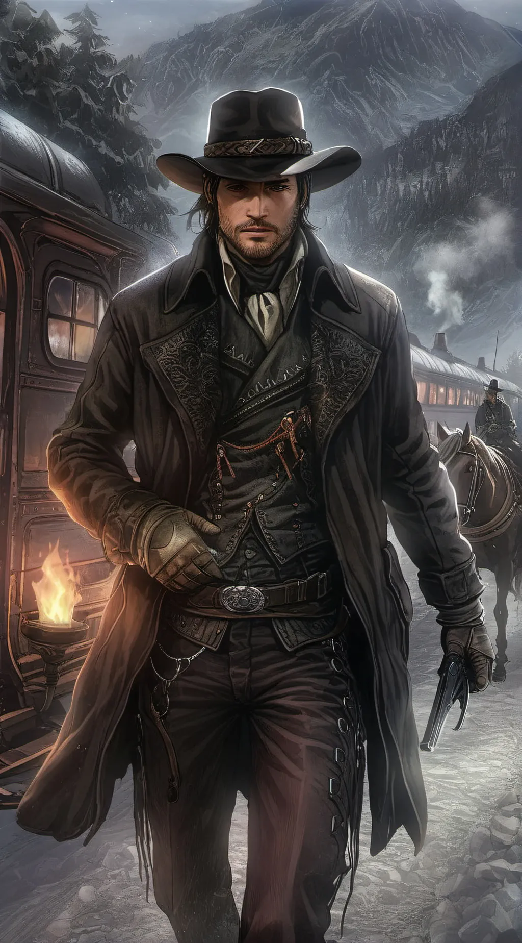 ai character: John Marston background