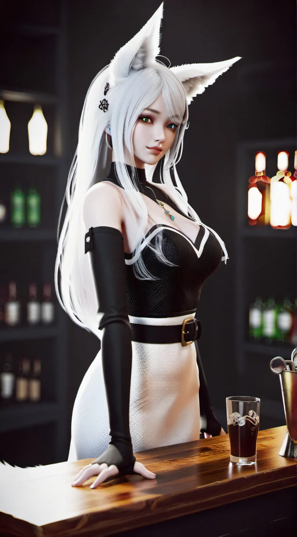 ai character: Maria Arien background