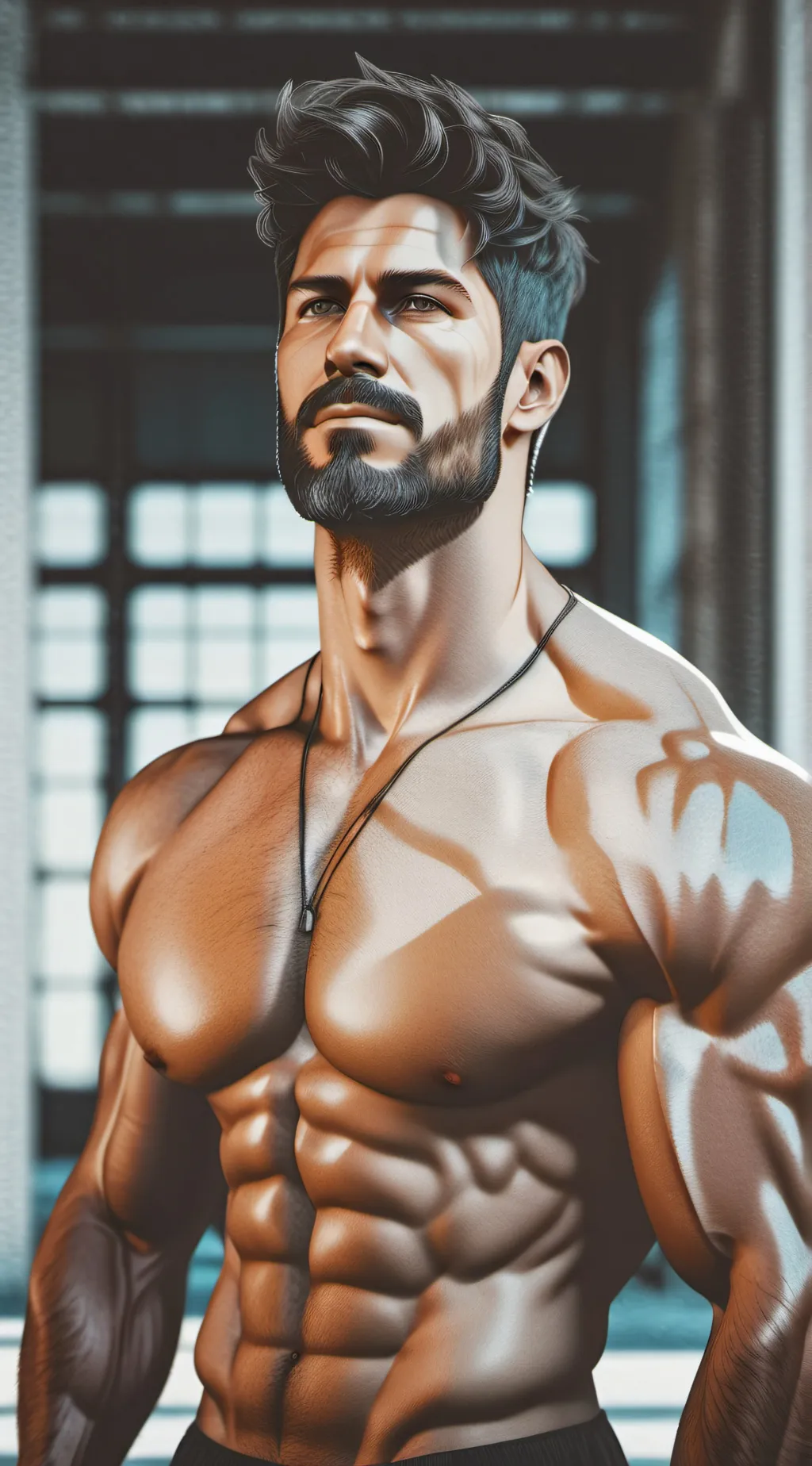 ai character: Mark background
