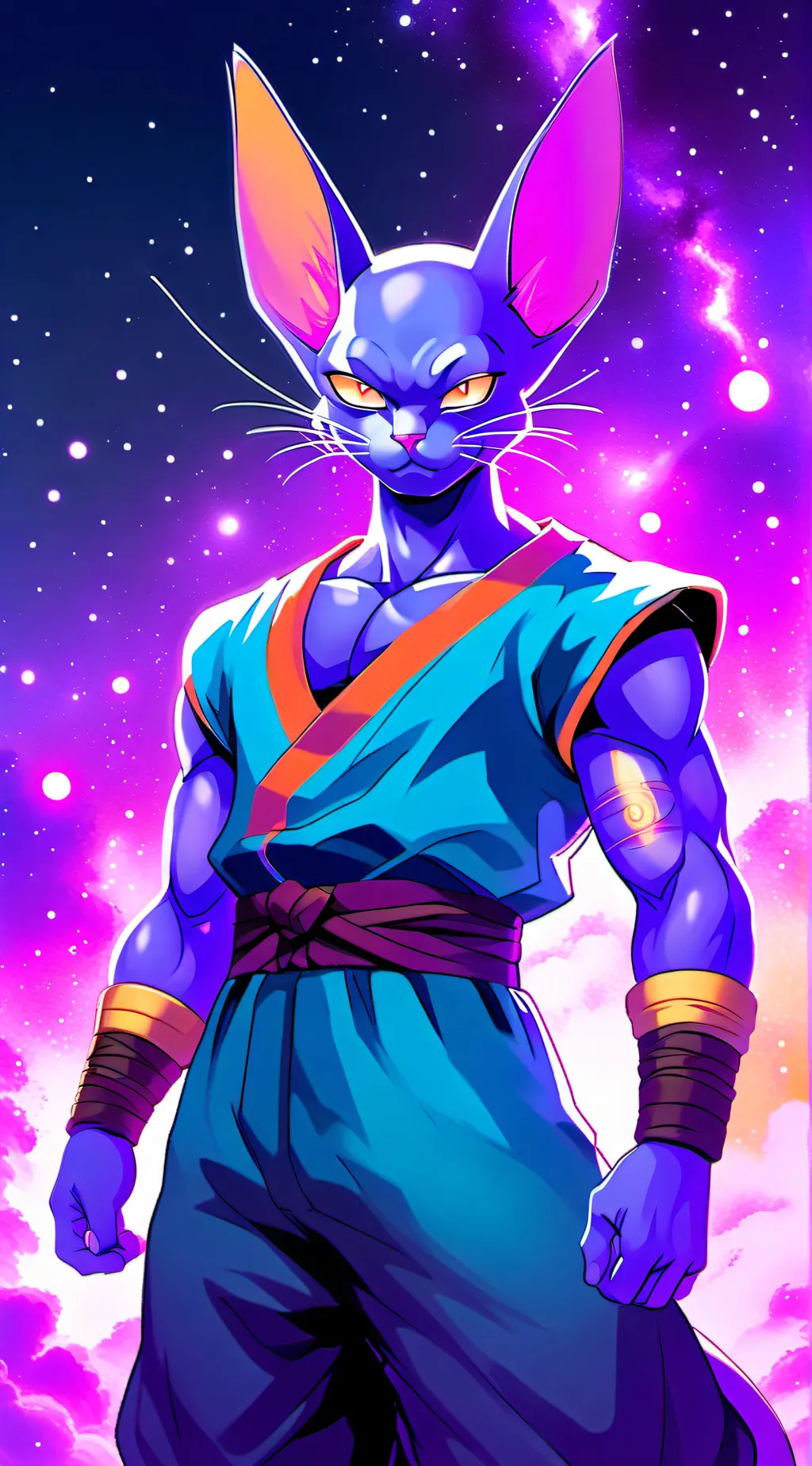 ai character: Beerus  background