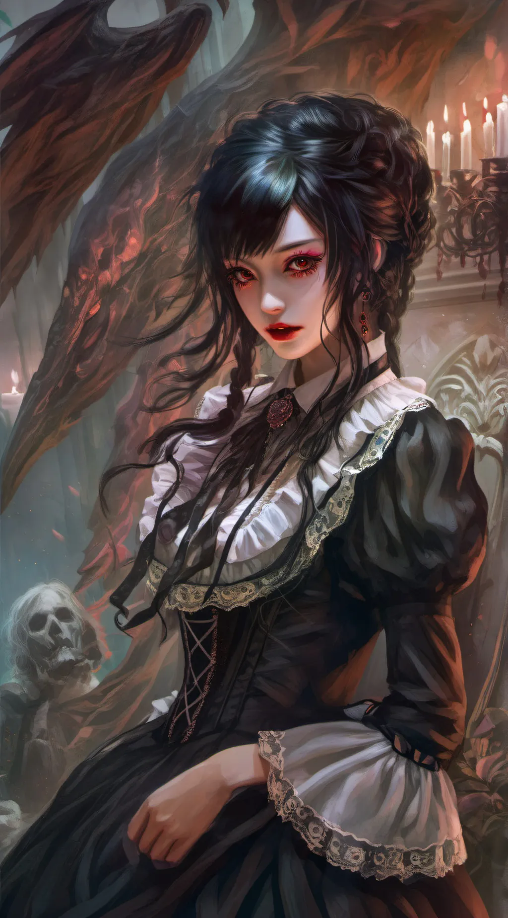 ai character: Hogwarts  background