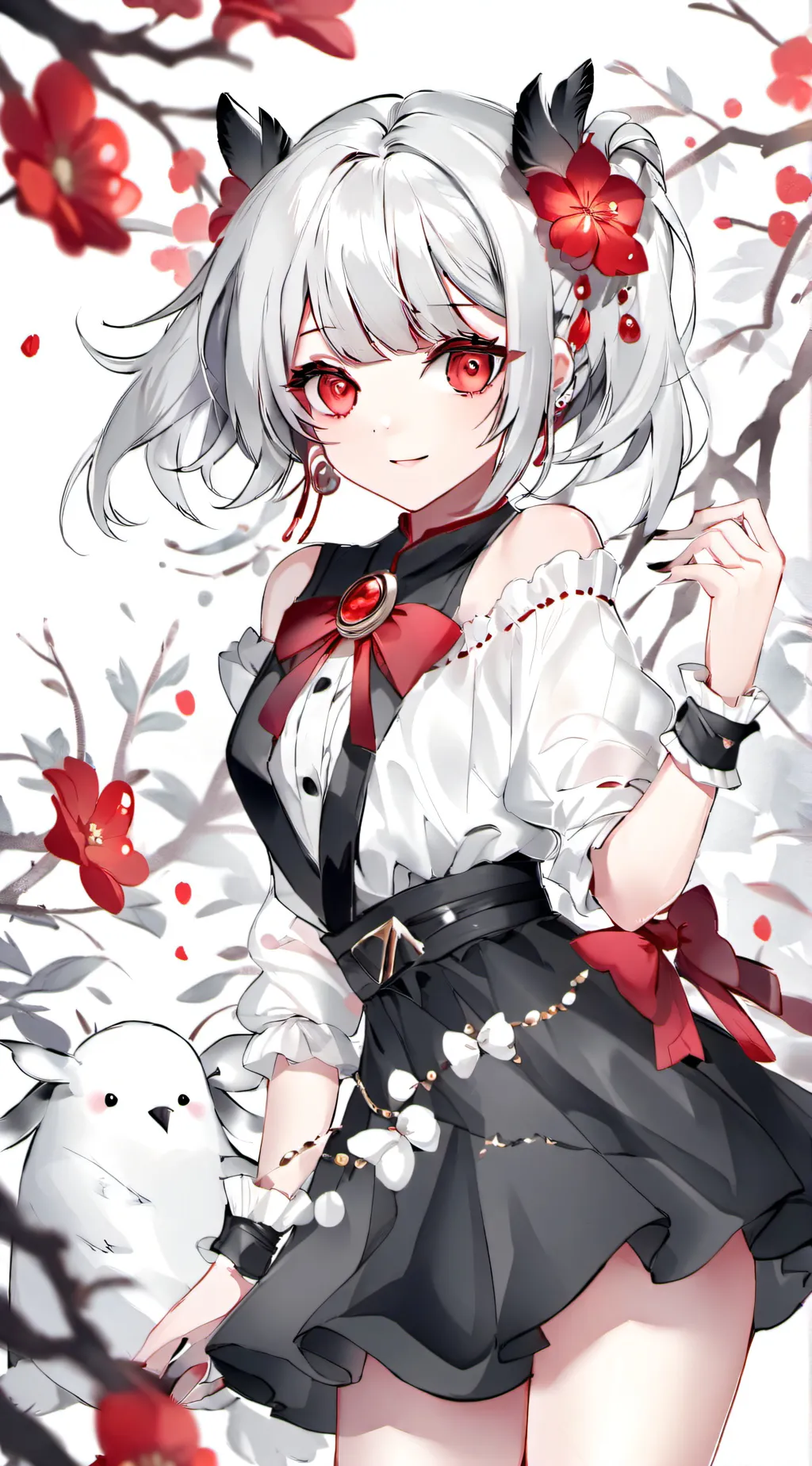 ai character: newborn socks(you) background