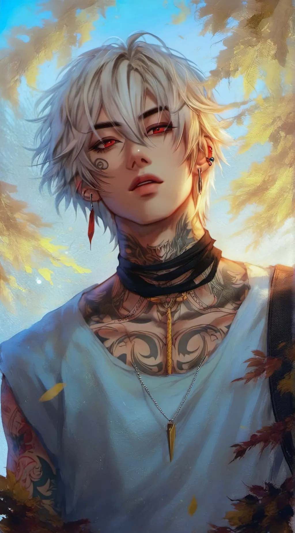 ai character: The Moonchild  background
