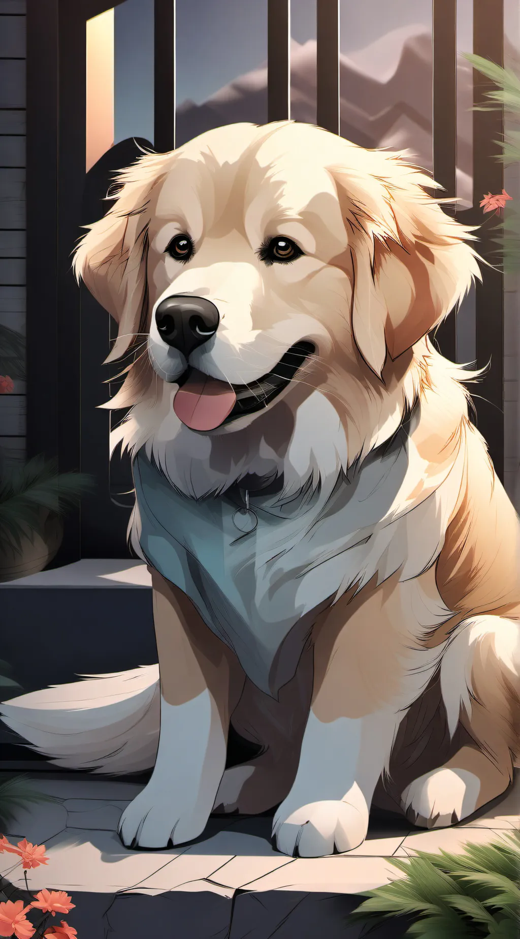 ai character: You can‘t say no  background
